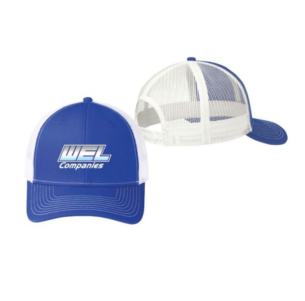 C402 Port Authority® Snapback Trucker Cap - WEL emb - Image 3