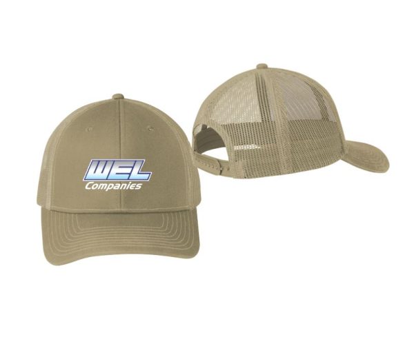 C402 Port Authority® Snapback Trucker Cap - WEL emb - Image 2