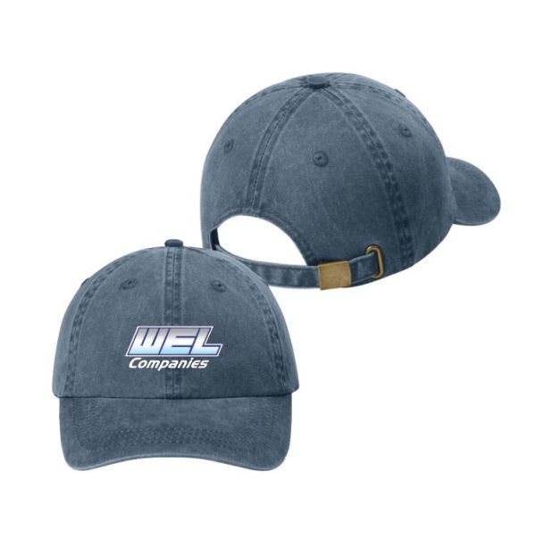 CP84 Port Authority® Pigment-Dyed Cap - WEL emb - Image 3