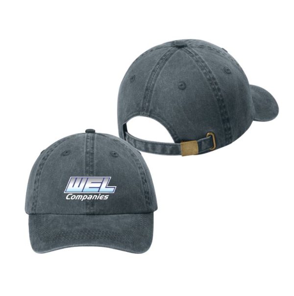 CP84 Port Authority® Pigment-Dyed Cap - WEL emb - Image 2