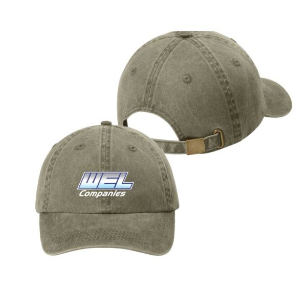 CP84 Port Authority® Pigment-Dyed Cap - WEL emb