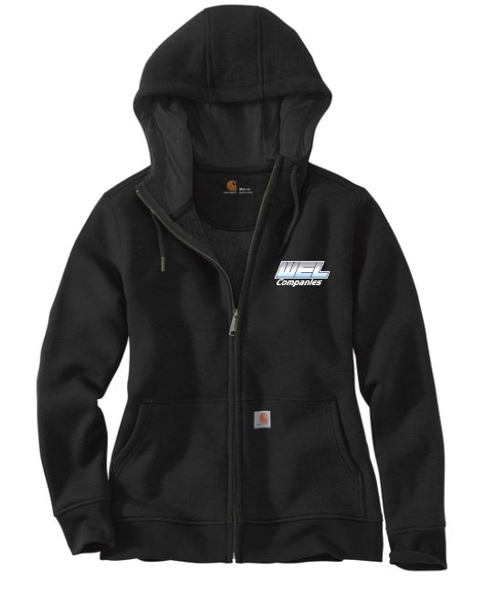 CT102788 Carhartt® Women’s Clarksburg Full-Zip Hoodie - WEL emb - Image 2