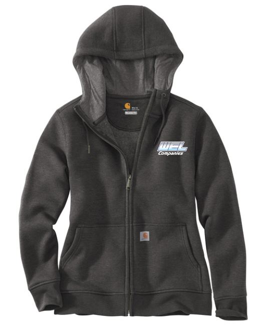 CT102788 Carhartt® Women’s Clarksburg Full-Zip Hoodie - WEL emb - Image 3