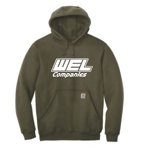 CTK121 Carhartt® Midweight Hooded Sweatshirt - WEL - Image 4