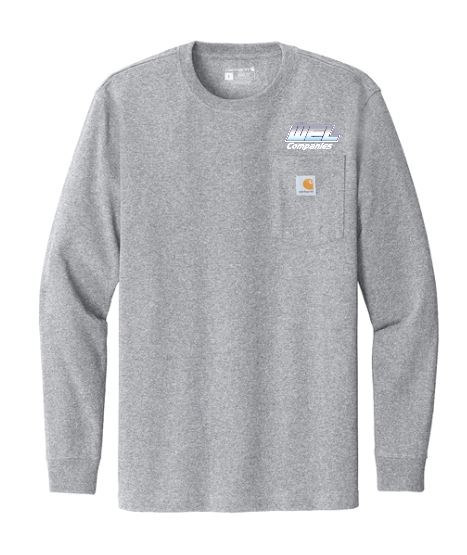 CTK126 Carhartt® Workwear Pocket Long Sleeve T-Shirt - WEL - Image 3