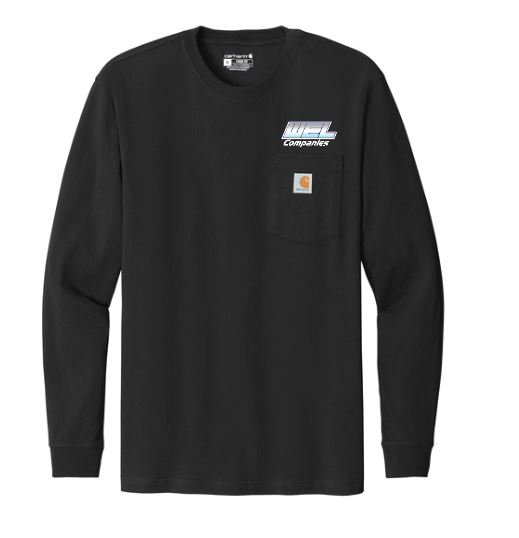 CTK126 Carhartt® Workwear Pocket Long Sleeve T-Shirt - WEL - Image 2