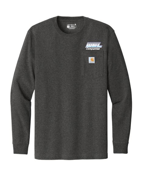 CTK126 Carhartt® Workwear Pocket Long Sleeve T-Shirt - WEL - Image 4