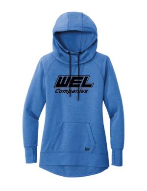 LNEA510 New Era® Women's Tri-Blend Fleece Pullover Hoodie - WEL