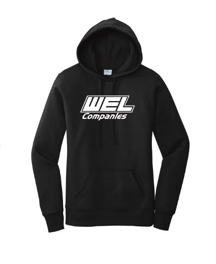 LPC78H Port & Co® Women's Core Fleece Pullover Hooded Sweatshirt - WEL - Image 2