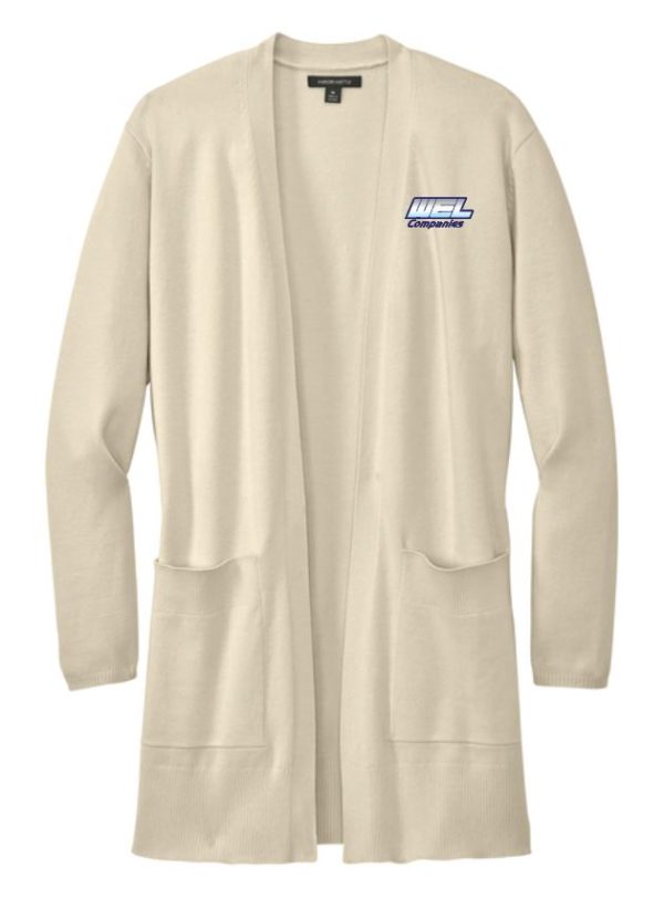 MM3023 Mercer+Mettle® Women’s Open-Front Cardigan Sweater - WEL emb