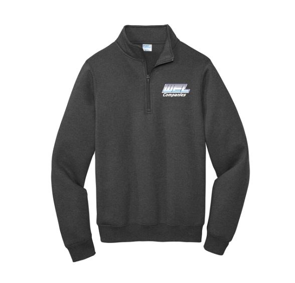 PC78Q Port & Co® Core Fleece 1/4-Zip Pullover Sweatshirt - WEL emb - Image 4