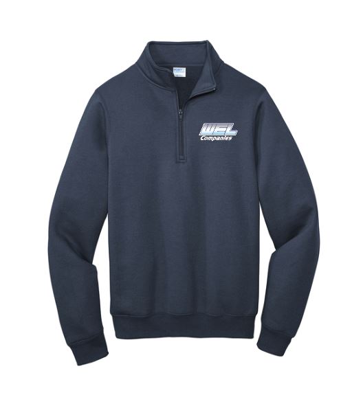 PC78Q Port & Co® Core Fleece 1/4-Zip Pullover Sweatshirt - WEL emb - Image 3
