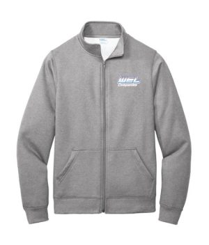 PC78FZ Port & Co® Core Fleece Cadet Full-Zip Sweatshirt - WEL emb