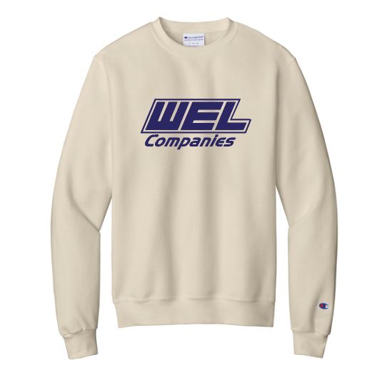 S6000 Champion® Powerblend® Crewneck Sweatshirt - WEL - Image 7