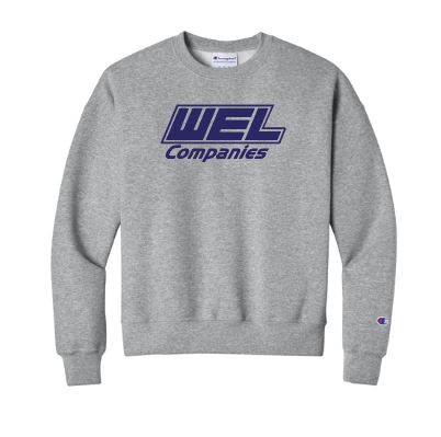 SL650 Champion® Women’s Powerblend® Crewneck Sweatshirt- WEL - Image 4