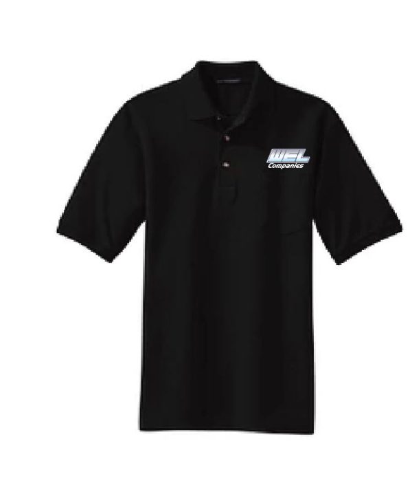 K420P Port Authority® Heavyweight Cotton Pique Polo with Pocket - WEL emb - Image 4