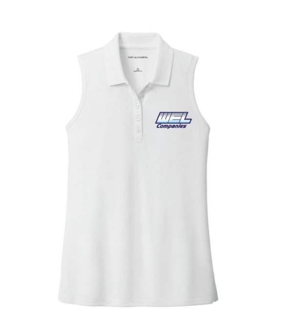 LK110SV Port Authority® Women's Dry Zone® UV Micro-Mesh Sleeveless Polo - WEL emb - Image 5