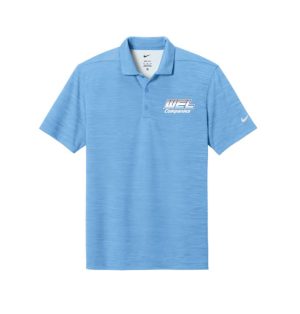 NKFQ4792 Nike Dri-FIT Striated Polo - WEL emb