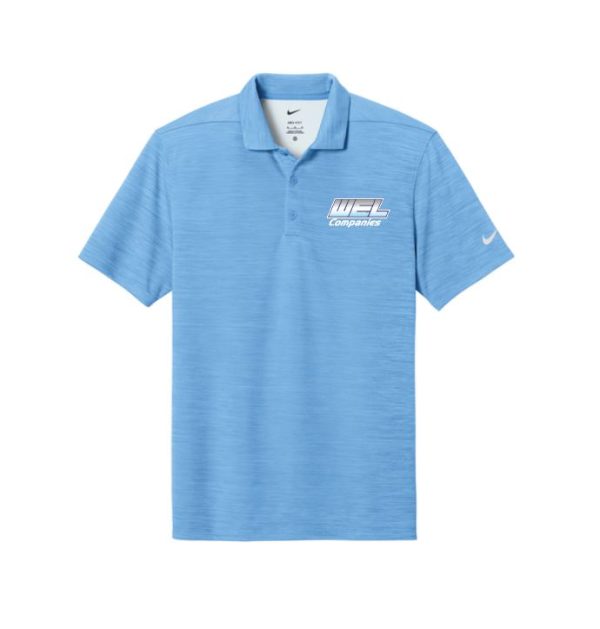 NKFQ4792 Nike Dri-FIT Striated Polo - WEL emb