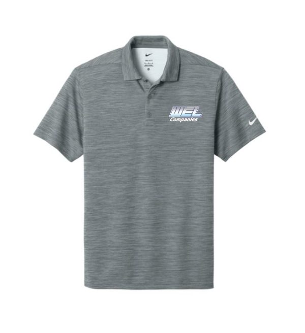 NKFQ4792 Nike Dri-FIT Striated Polo - WEL emb - Image 3