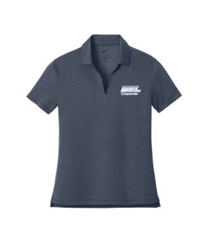 NKFQ4793 Nike Women’s Dri-FIT Smooth Heather Polo - WEL emb
